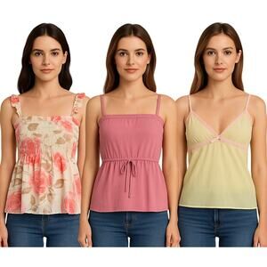 Lot of 3 Arden B Women’s Tops Size Large Y2K NWT